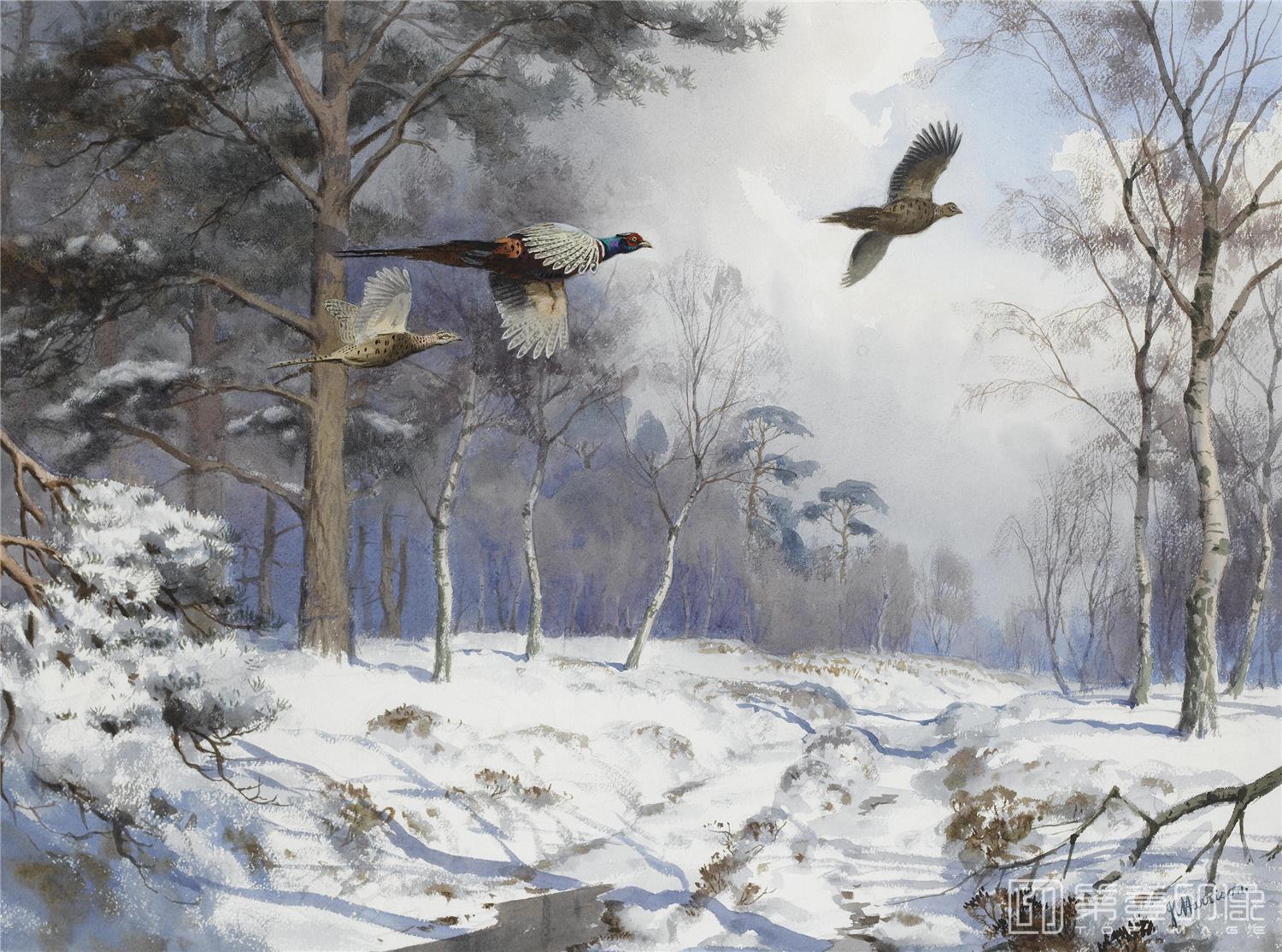 油画-约翰.赛里尔·哈里森 John Harrison作品集-101